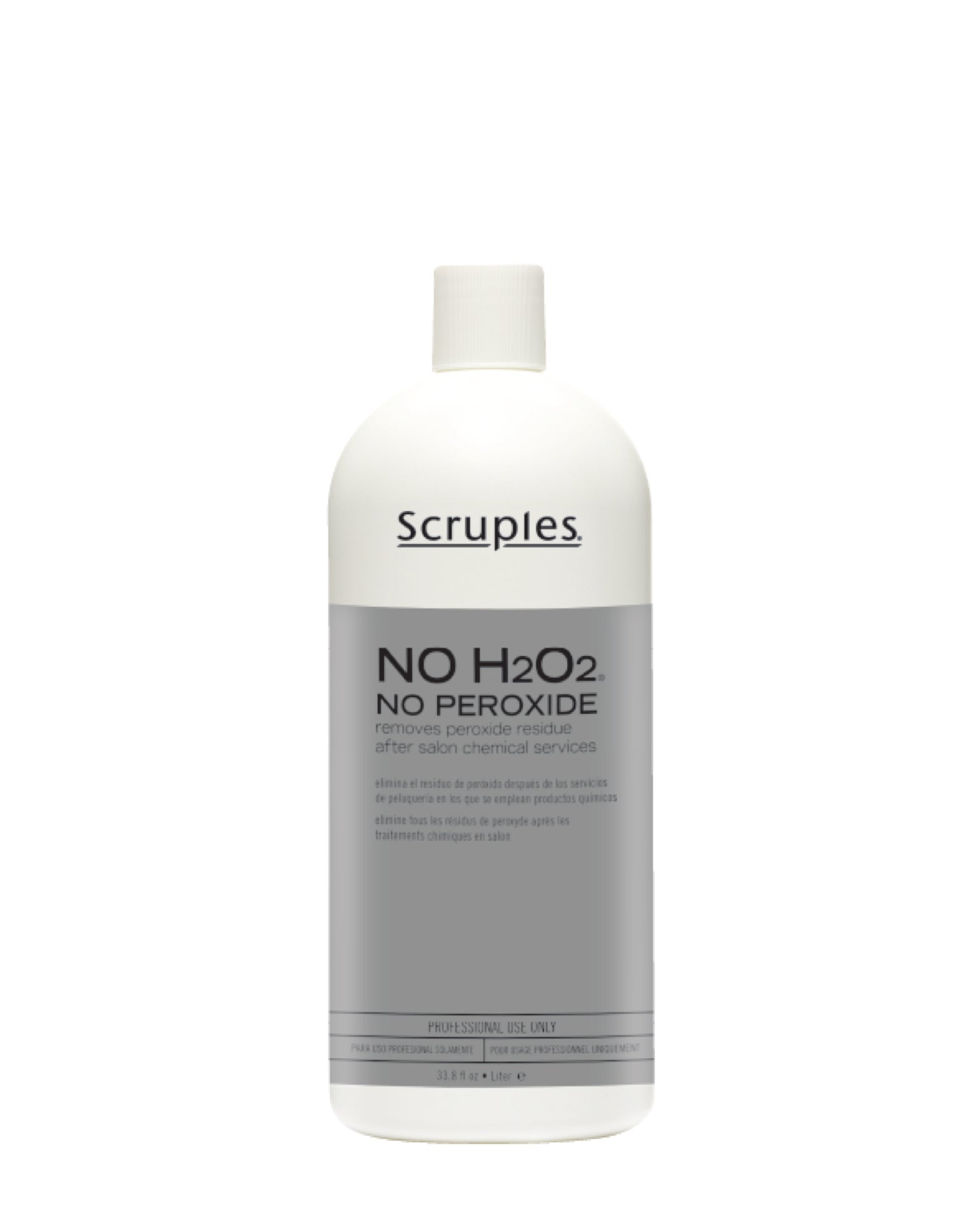 SCRUPLES No H2O2 No Peroxide