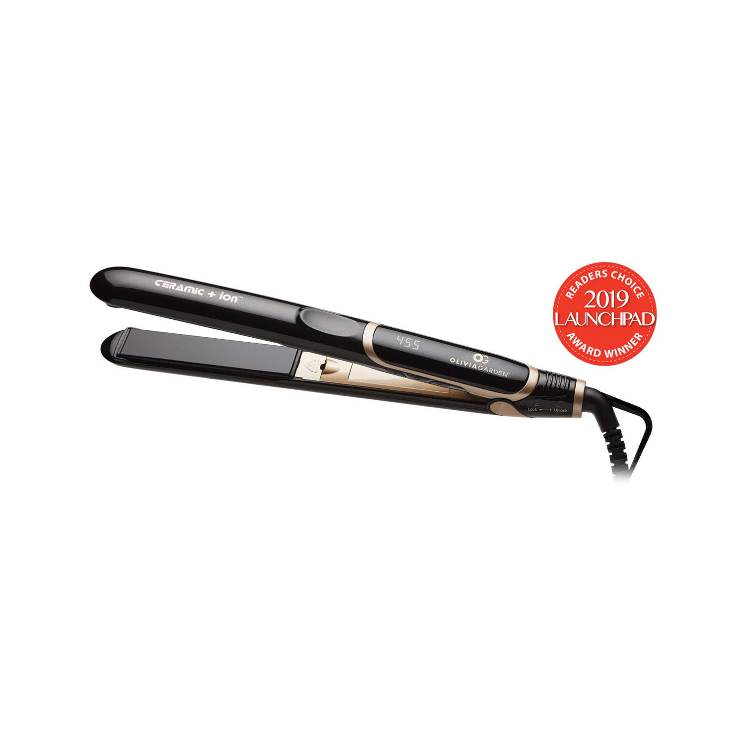 Olivia Garden Ceramic + Ion Ceramic Flat Iron 1"