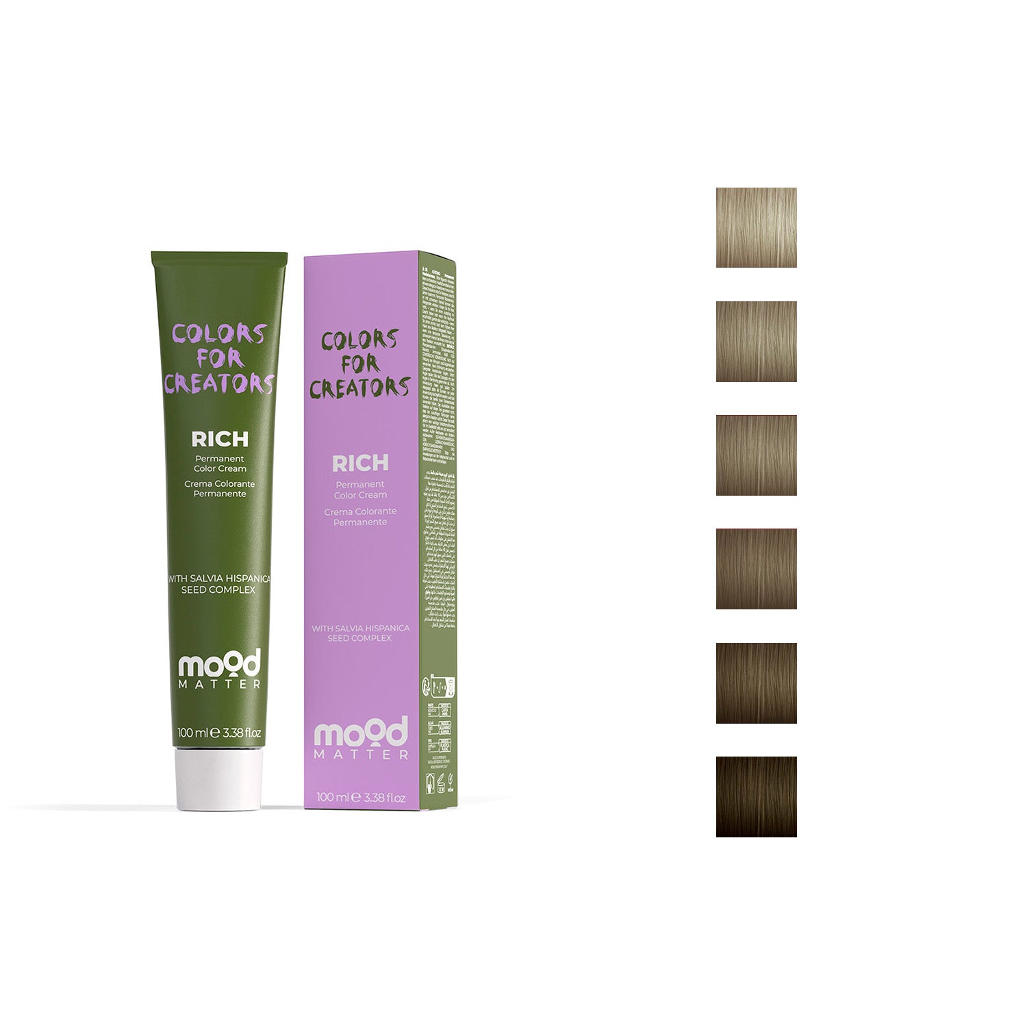 Mood Matters Rich Permanent Color GOLD ASH