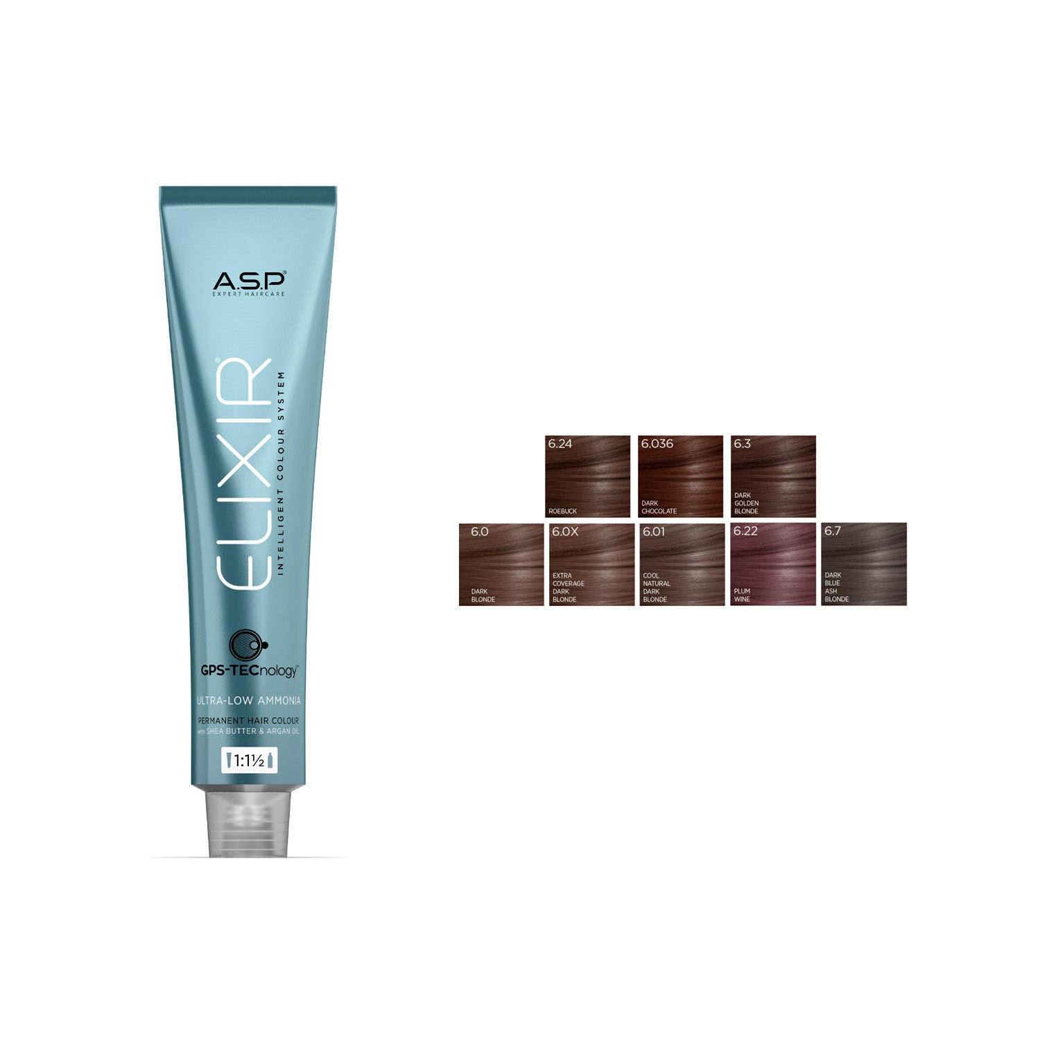 ASP Elixir / Infiniti Permanent Color (Regular Shades) - Level 6