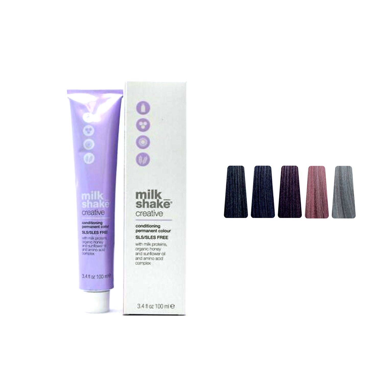 Milk_Shake Creative Conditioning Permanent Color - METALLIC