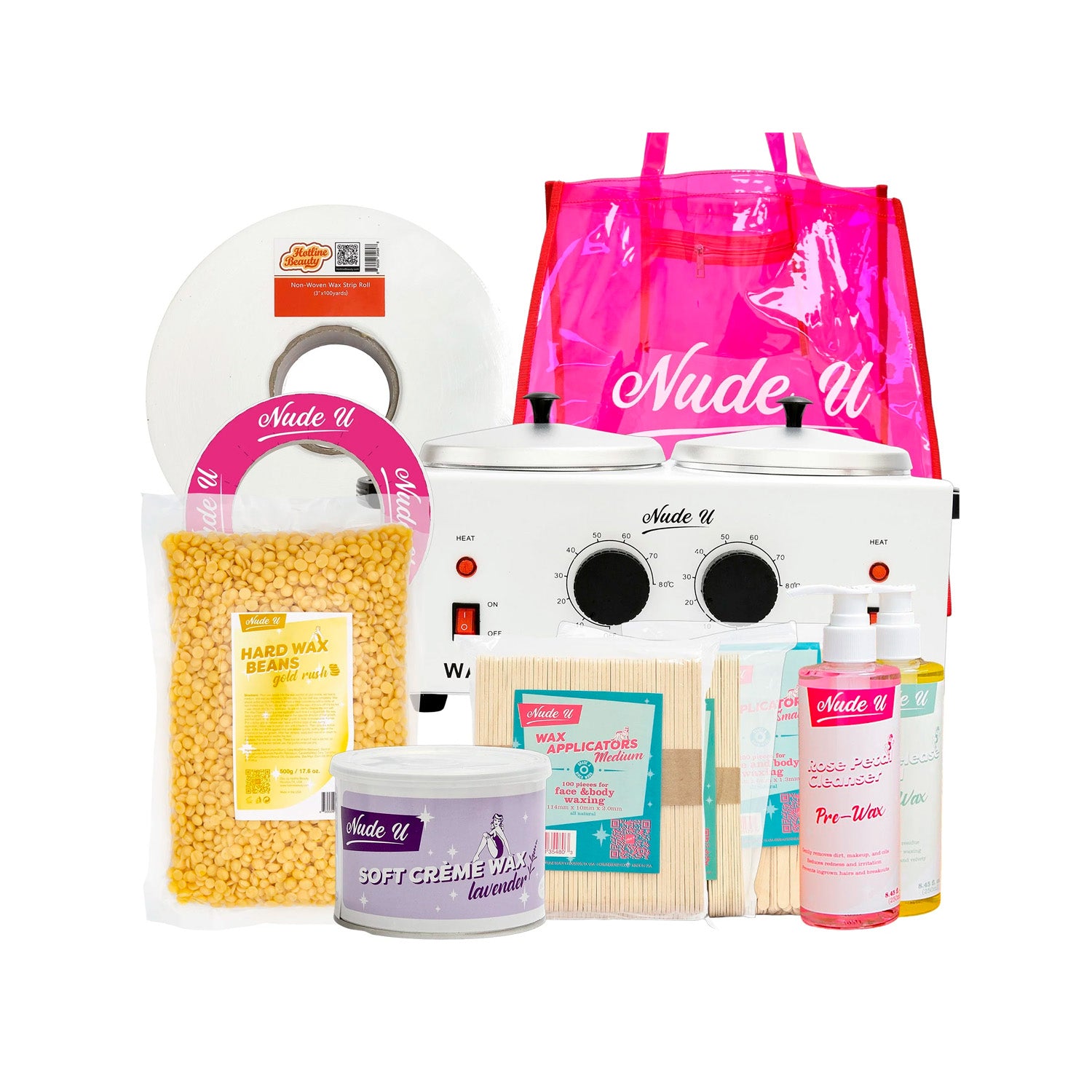 NudeU Esthetician Wax Kit