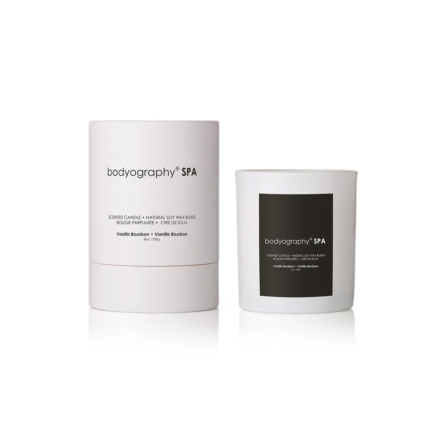 Bodyography Scented Candle Natural Soy Wax Blend