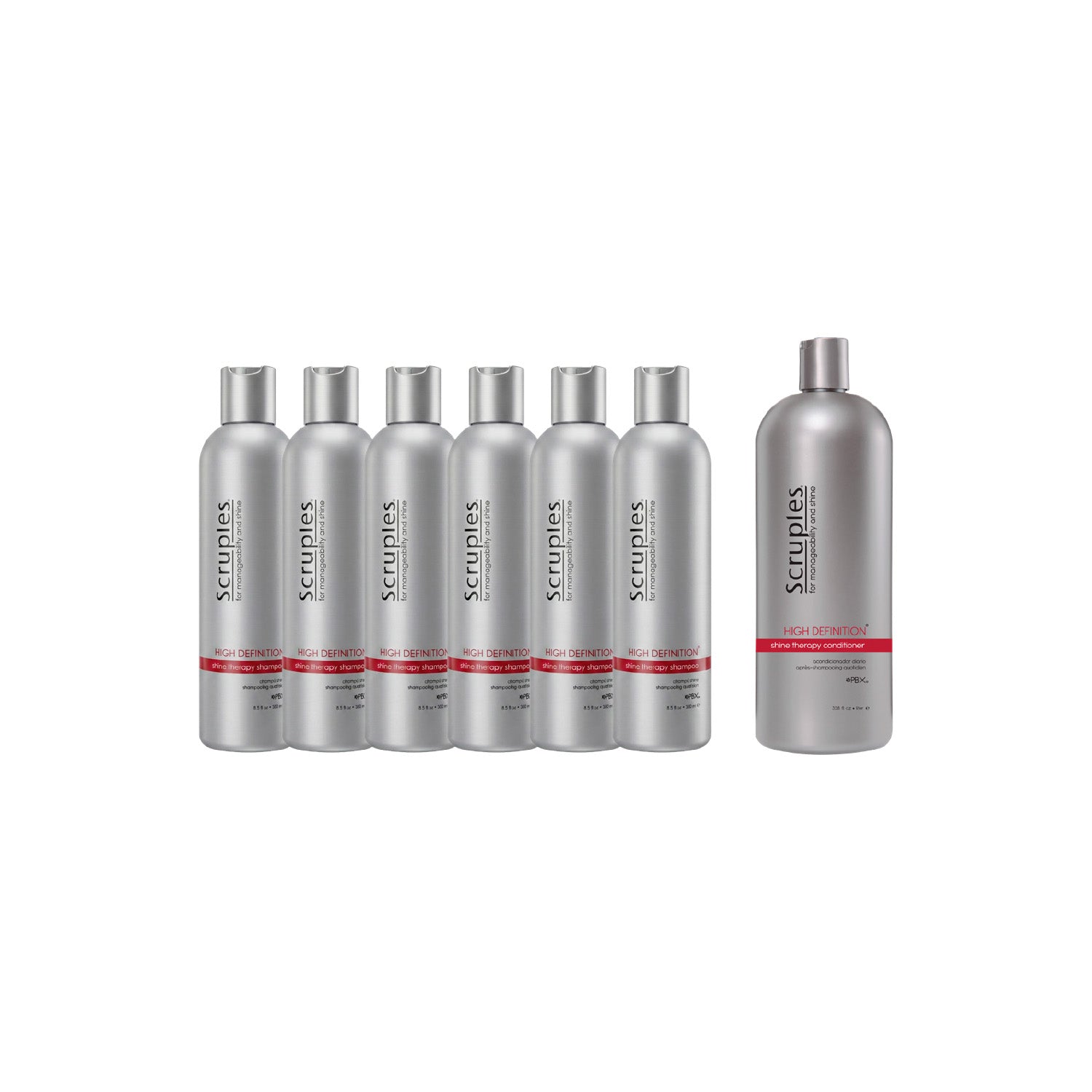 SCRUPLES Shine Therapy Buy 6 - Get Free Liter SHAMPOO