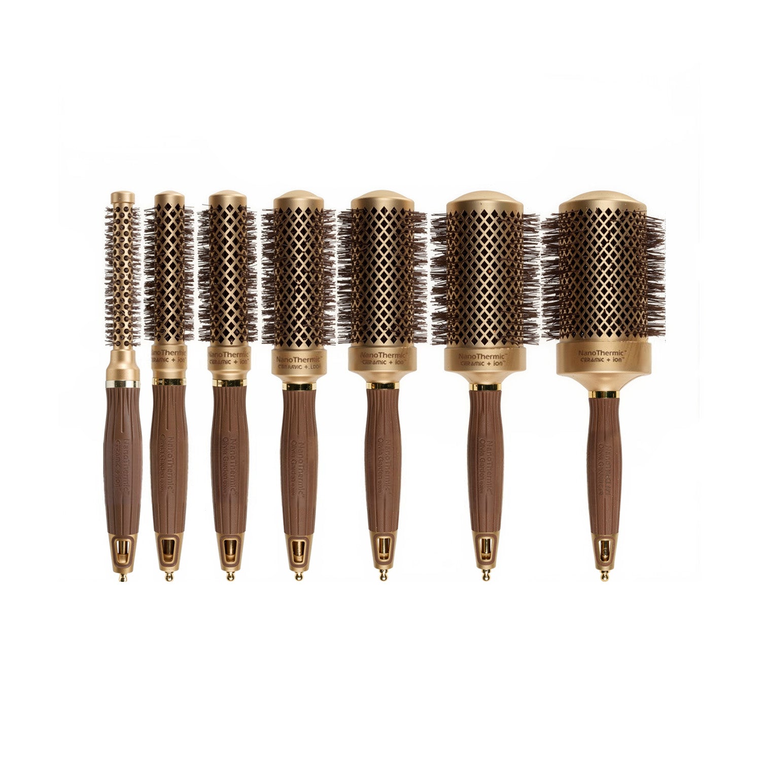Olivia Garden NanoThermic Ceramic + Ion Round Thermal Collection