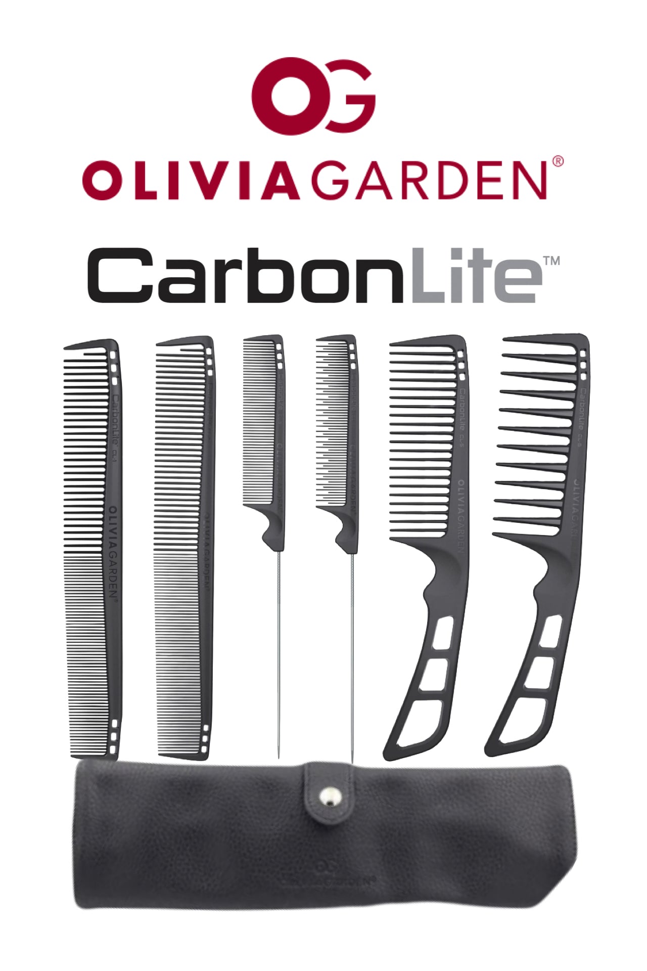 Olivia Garden CarbonLite Combs