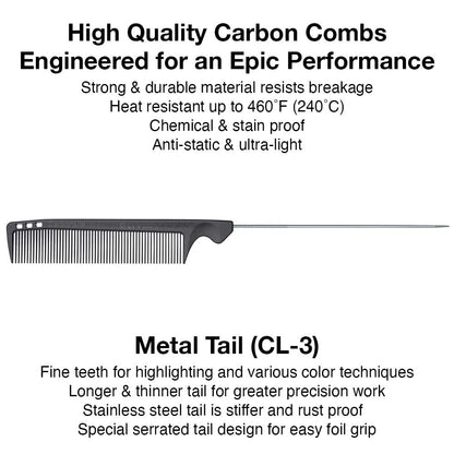 Olivia Garden CarbonLite Combs
