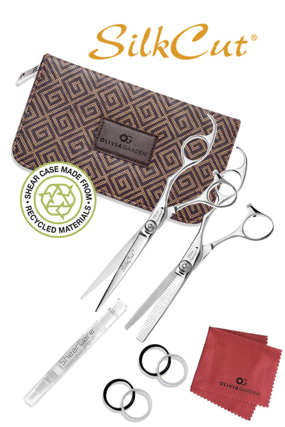 Olivia Garden SilkCut Shear &amp; Thinner Case Deal