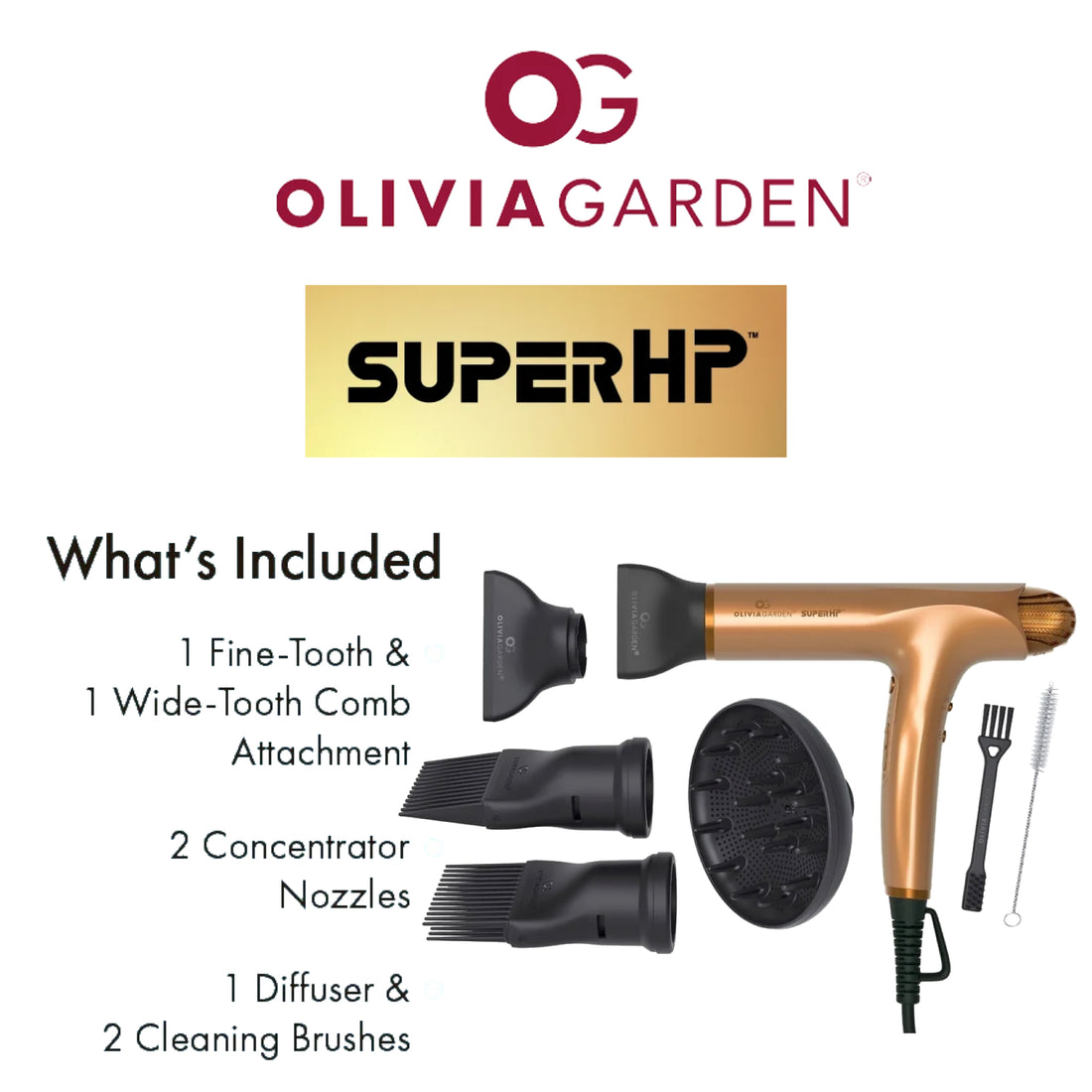 Olivia Garden SuperHP Hair Dryer