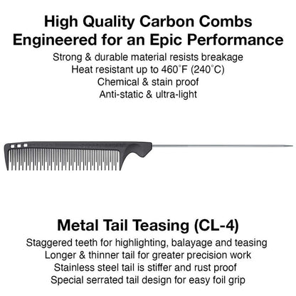 Olivia Garden CarbonLite Combs
