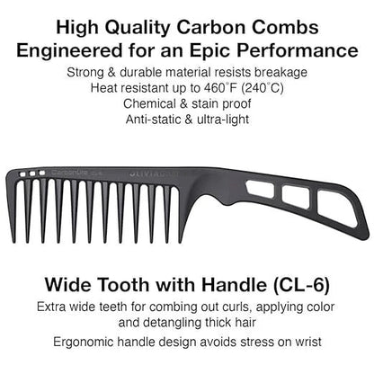 Olivia Garden CarbonLite Combs
