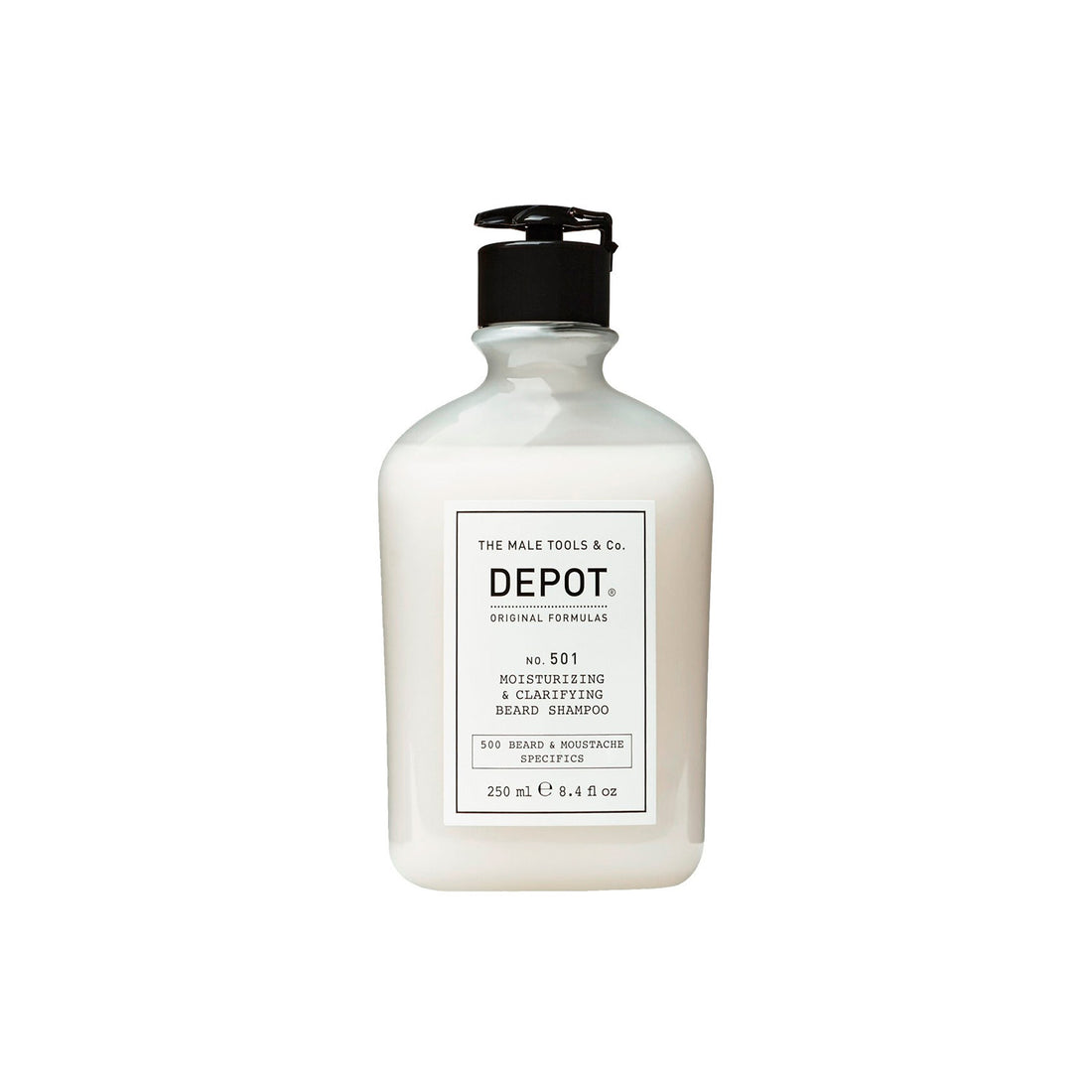 DEPOT No. 501 Moisturizing &amp; Clarifying Beard Shampoo