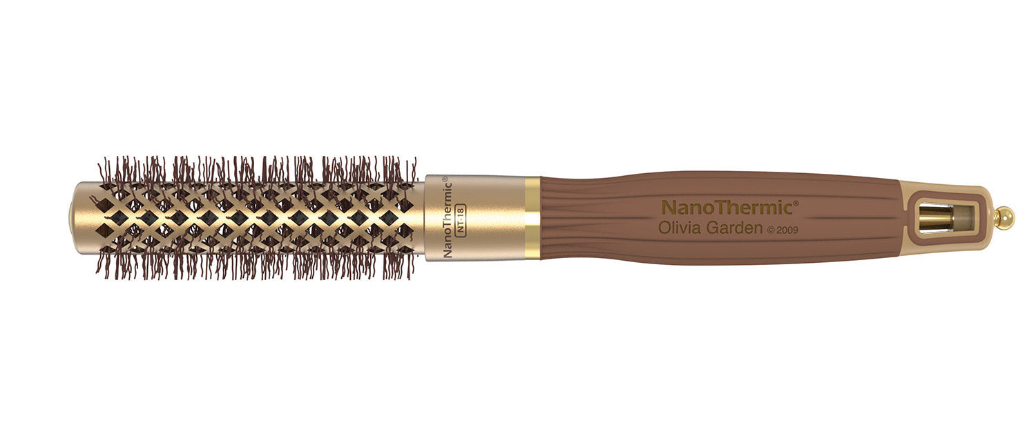 Olivia Garden NanoThermic Ceramic + Ion Round Thermal Collection
