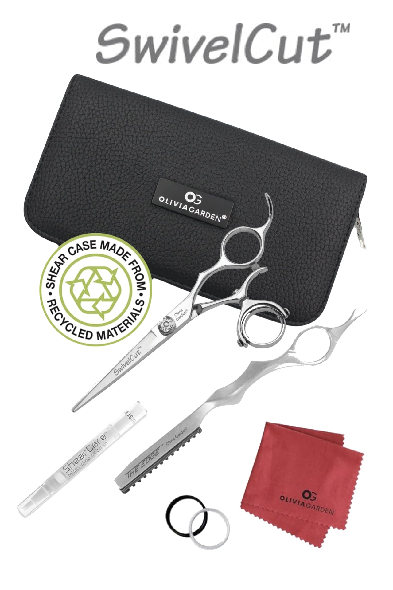 Olivia Garden SwivelCut Shear &amp; Razor Case Deal