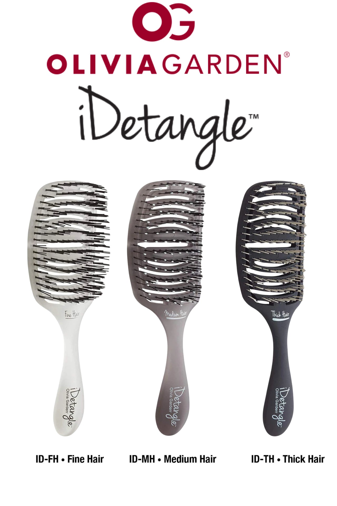 Olivia Garden iDetangle Brush Collection