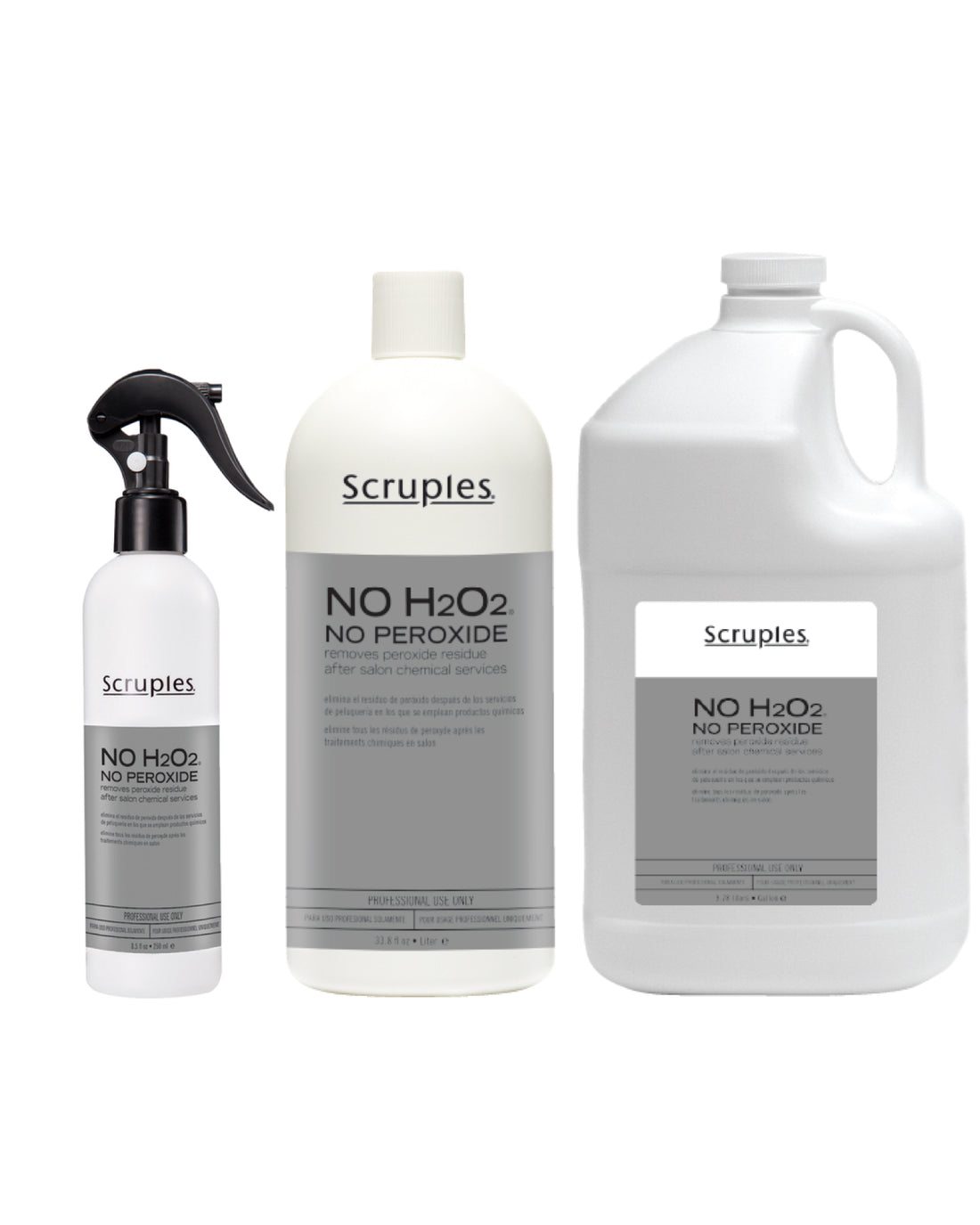 SCRUPLES No H2O2 No Peroxide