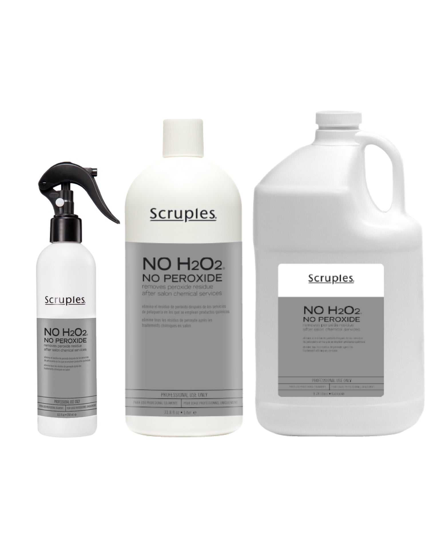 SCRUPLES No H2O2 No Peroxide