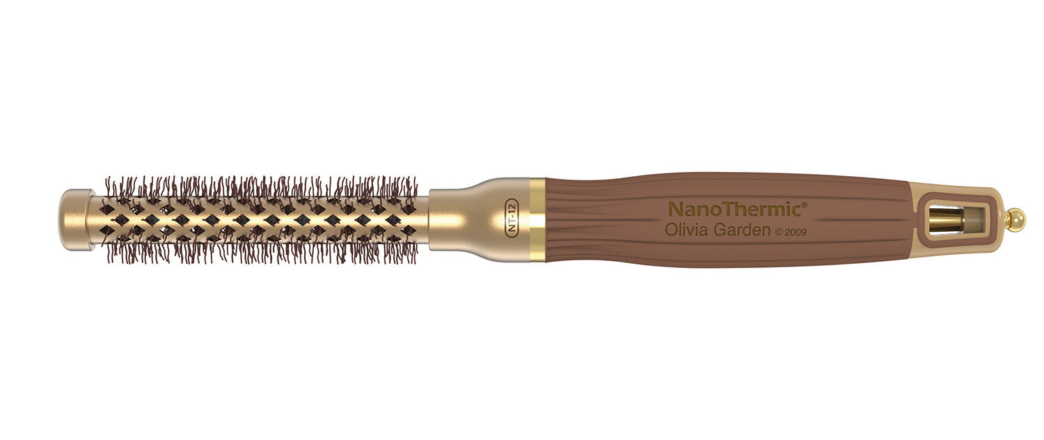 Olivia Garden NanoThermic Ceramic + Ion Round Thermal Collection