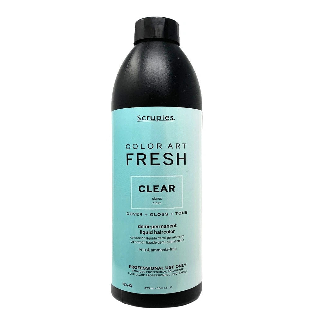 SCRUPLES Color Art Fresh Demi-Permanent Liquid Color - Clear