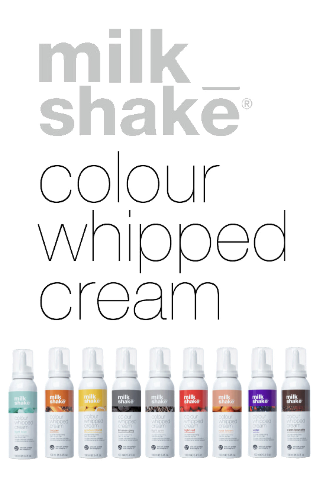 Milk_Shake Colored Whipped Cream