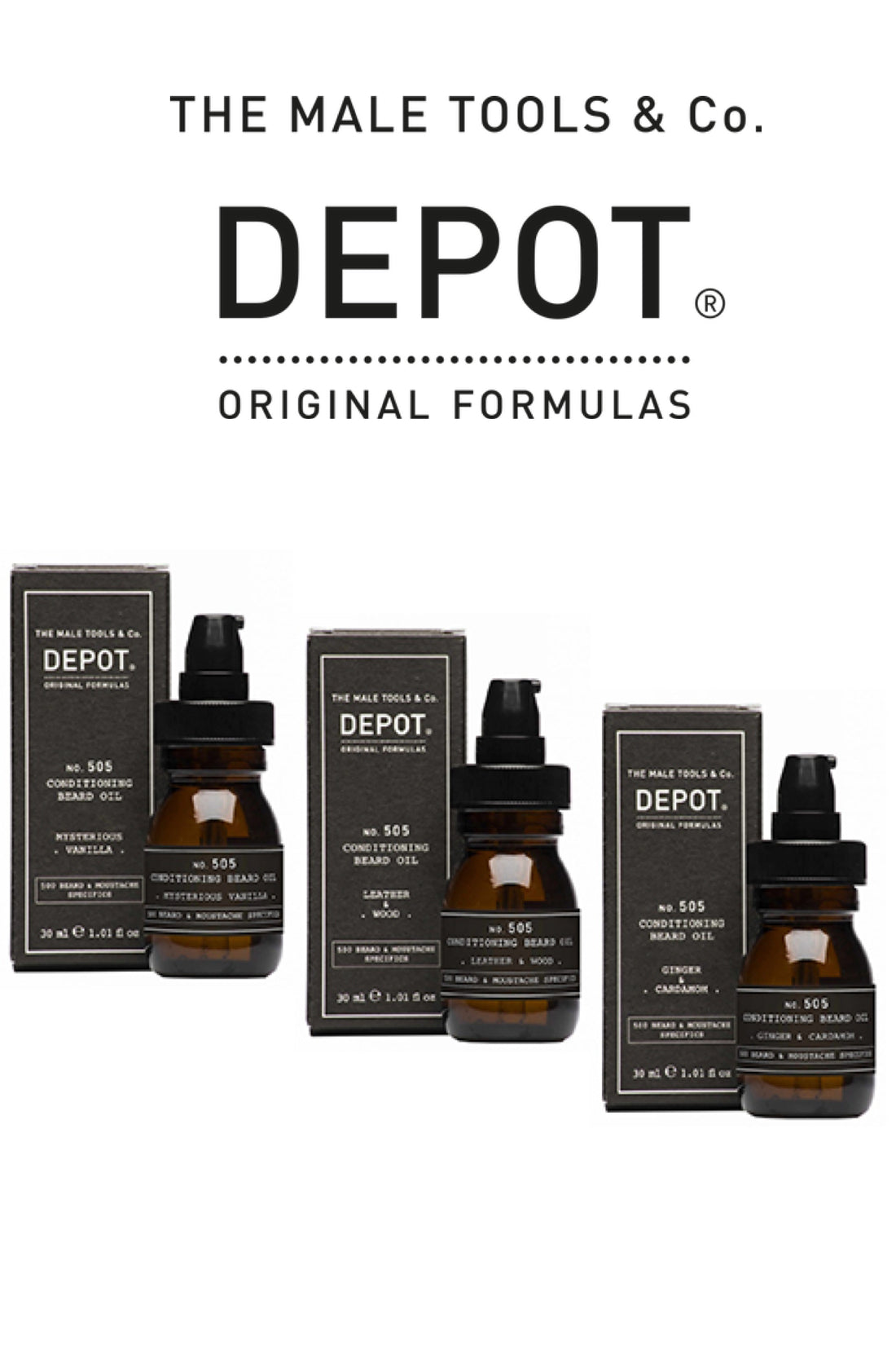 DEPOT No. 505 Conditioning Beard Oil 1.01 oz