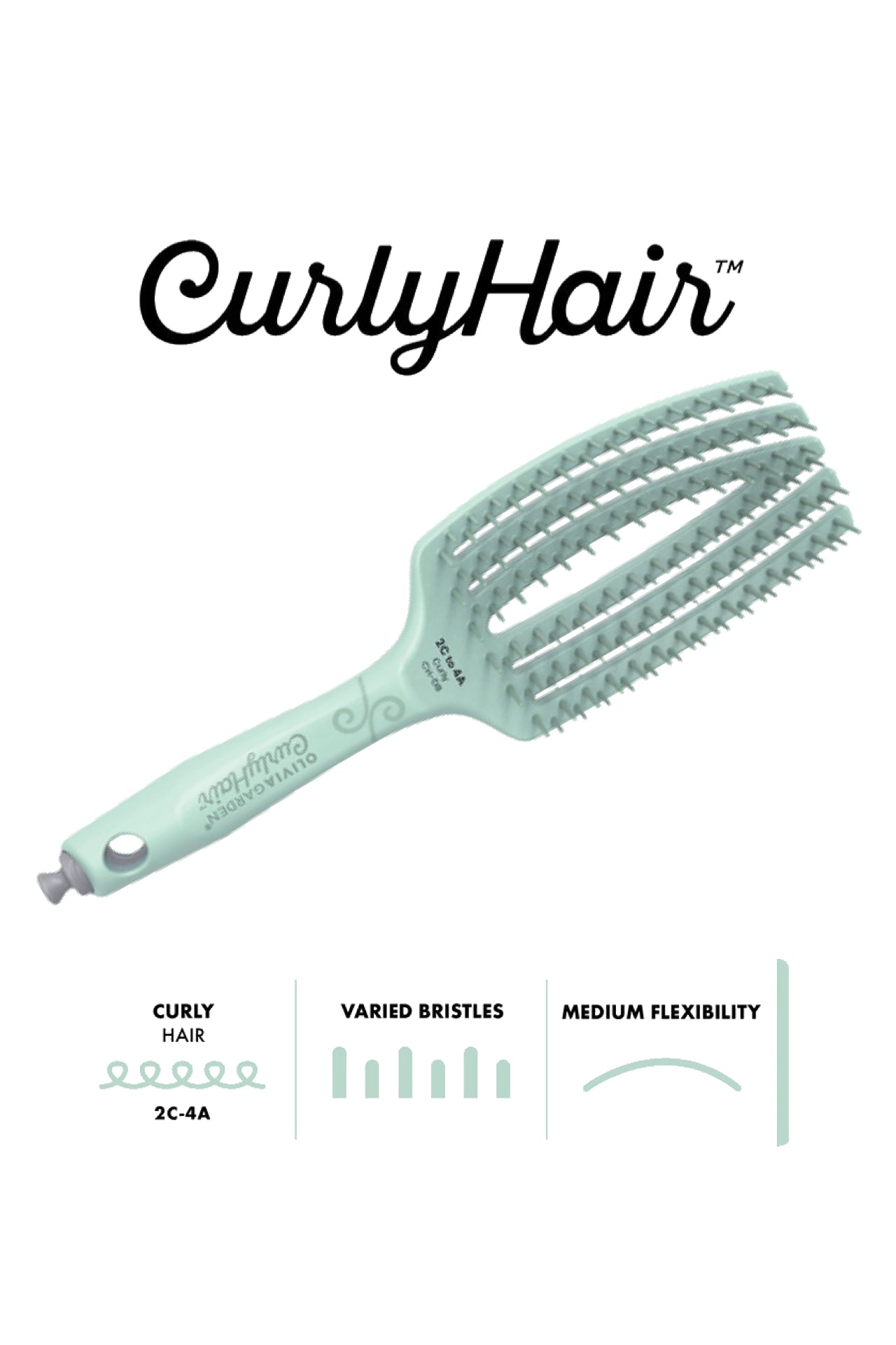 Olivia Garden Curly Hair Brush Collection