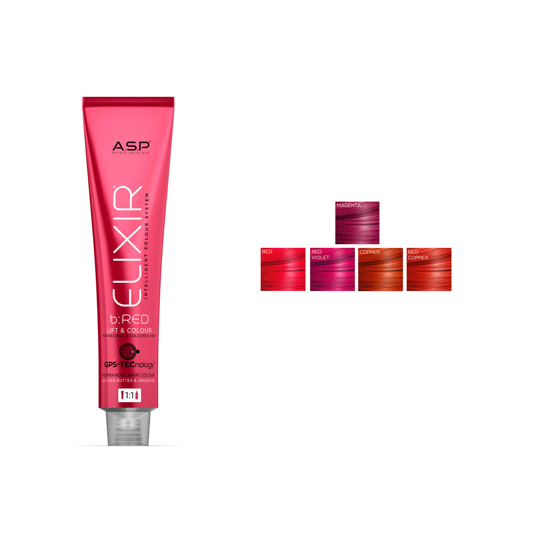 ASP Elixir / Infiniti Permanent Color (b:RED Series)