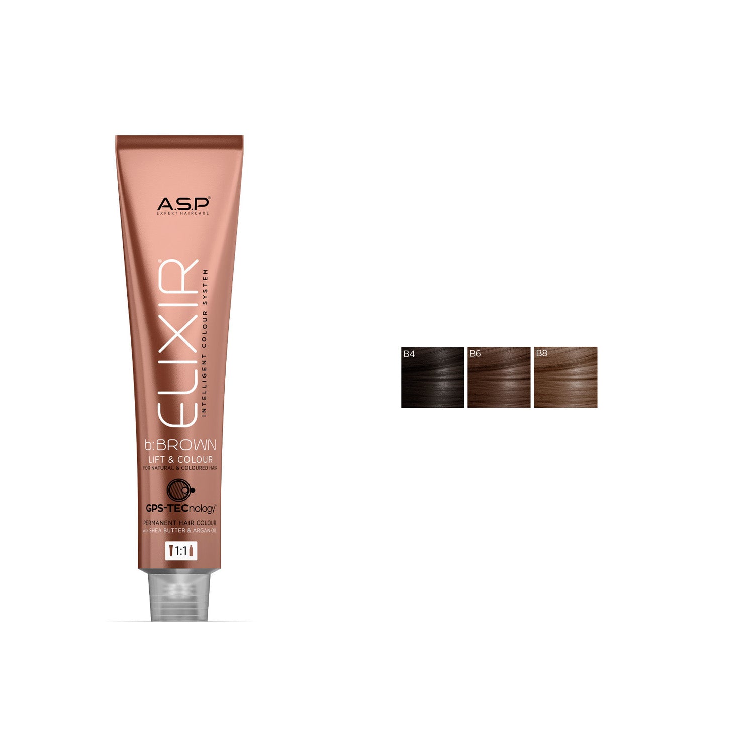 ASP Elixir / Infiniti Permanent Color (b:BROWN Series)