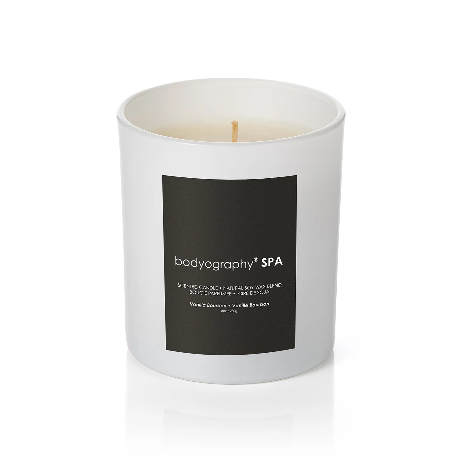 Bodyography Scented Candle Natural Soy Wax Blend
