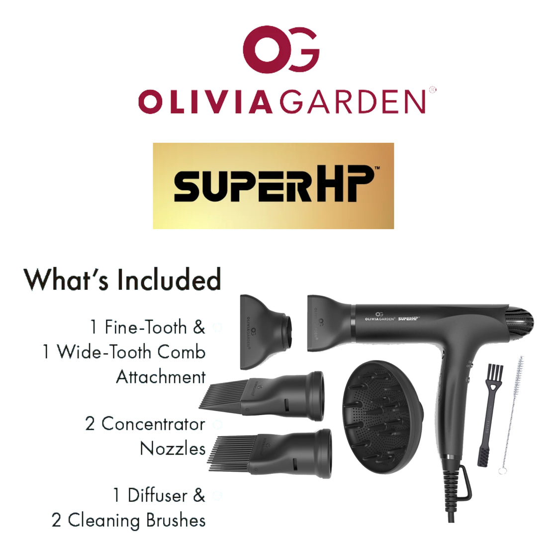 Olivia Garden SuperHP Hair Dryer