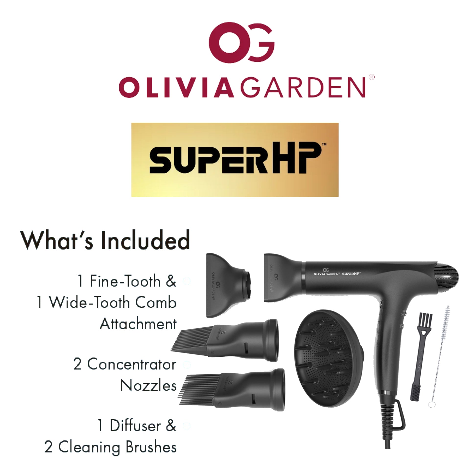 Olivia Garden SuperHP Hair Dryer