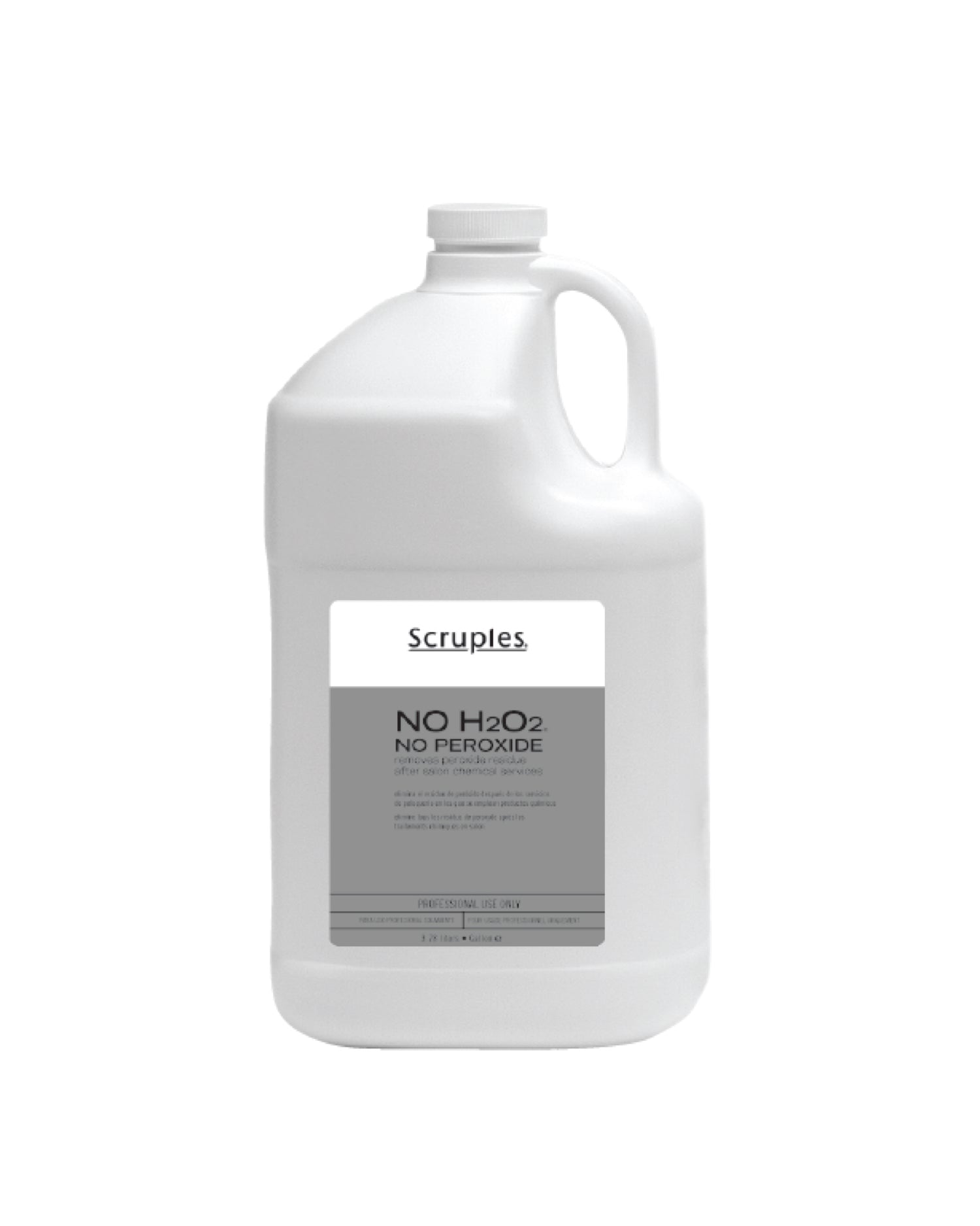 SCRUPLES No H2O2 No Peroxide
