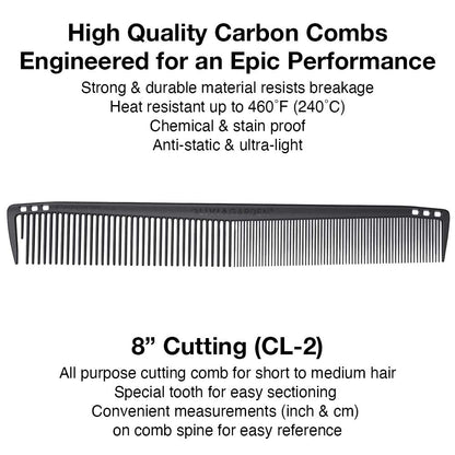 Olivia Garden CarbonLite Combs