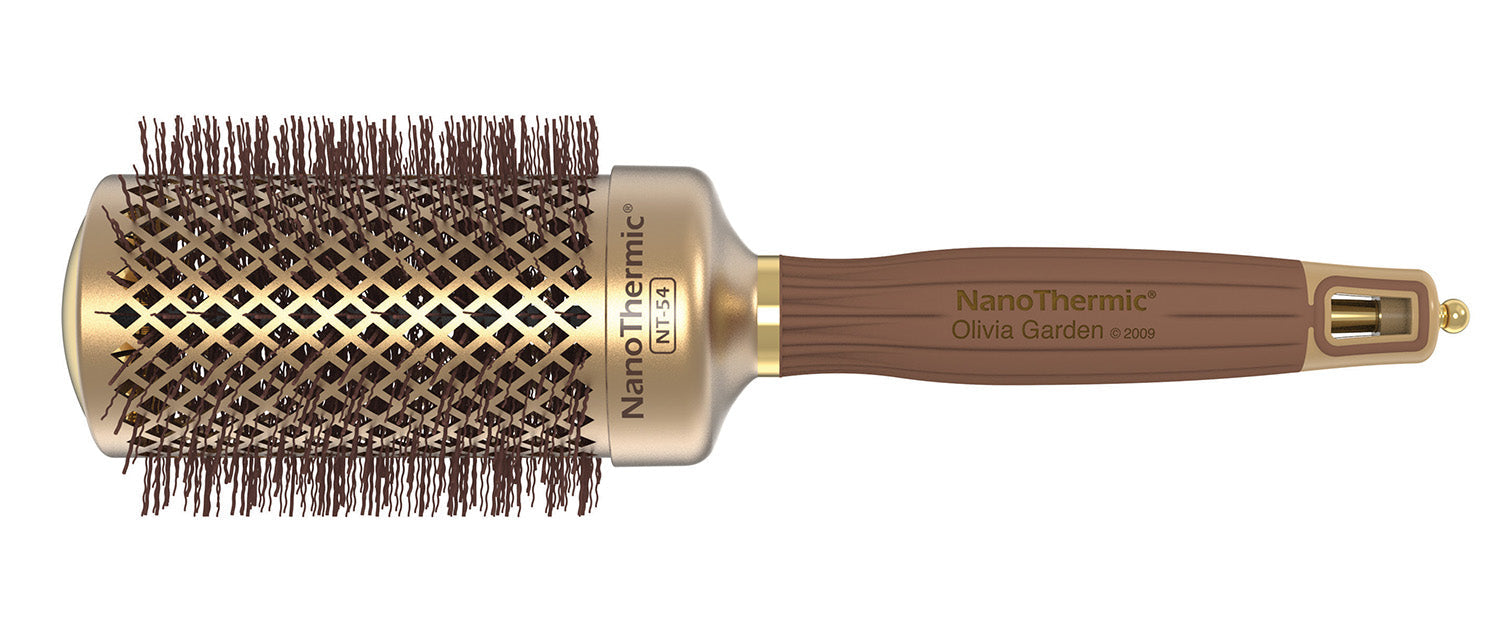 Olivia Garden NanoThermic Ceramic + Ion Round Thermal Collection