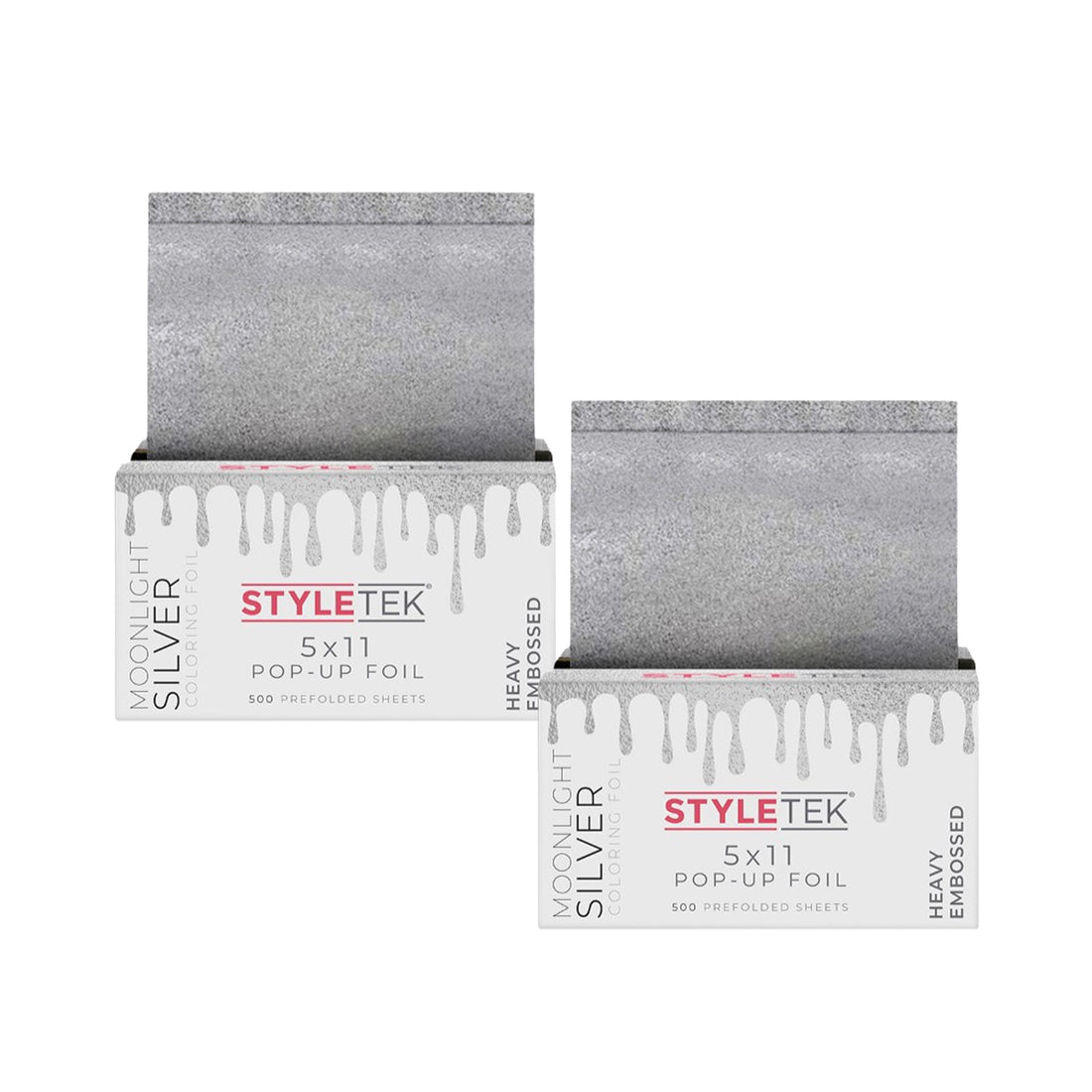 Styletek Moonlight Silver Foil Duo