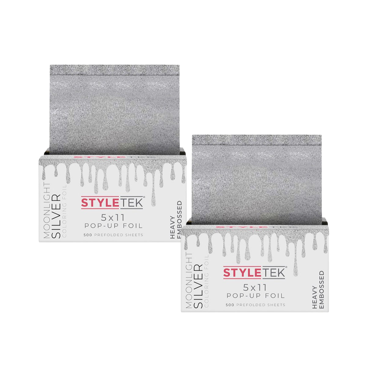 Styletek Moonlight Silver Foil Duo