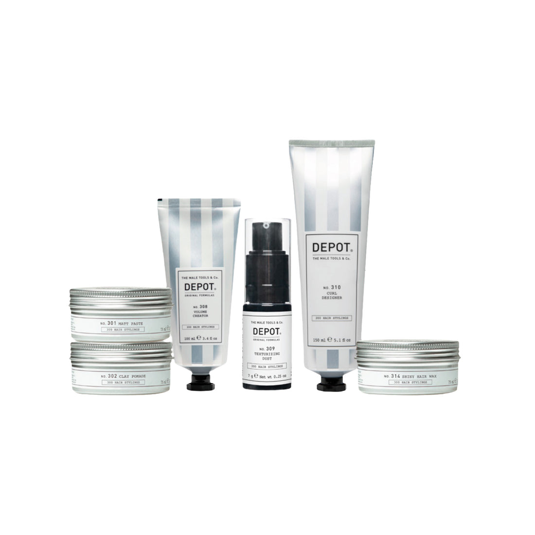 Depot - Hair Styling Try Me Kit