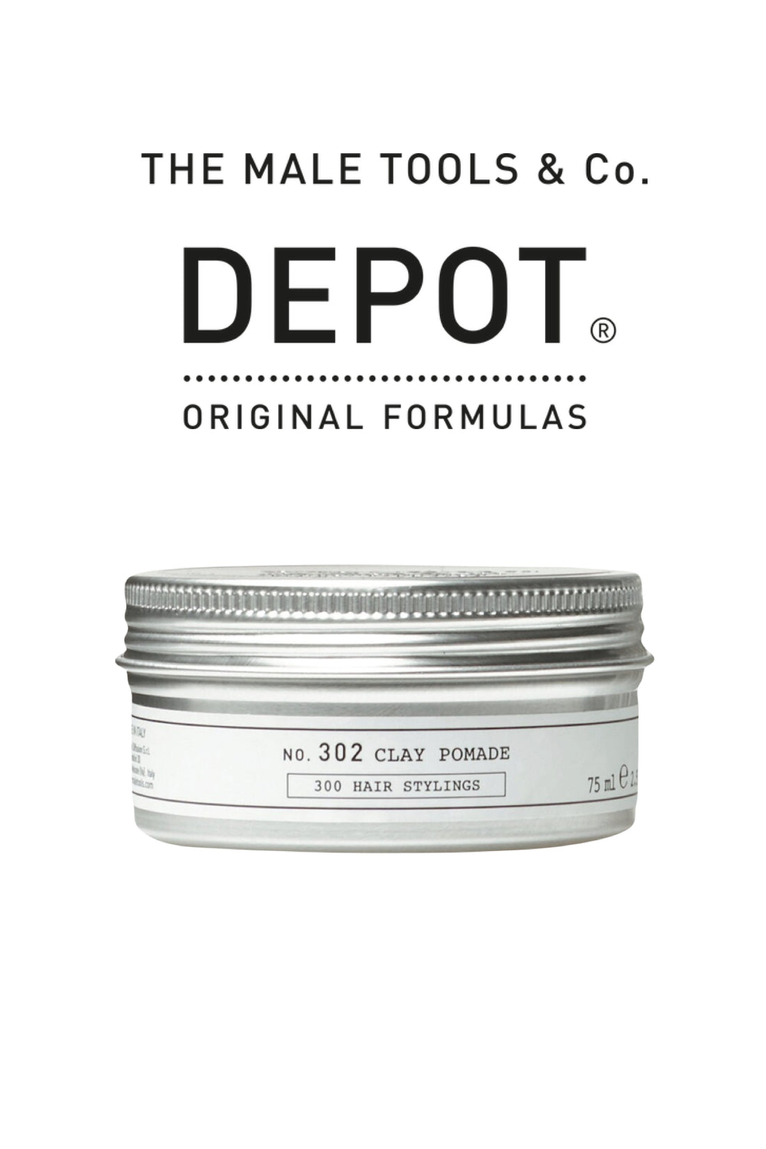 DEPOT No. 302 Clay Pomade