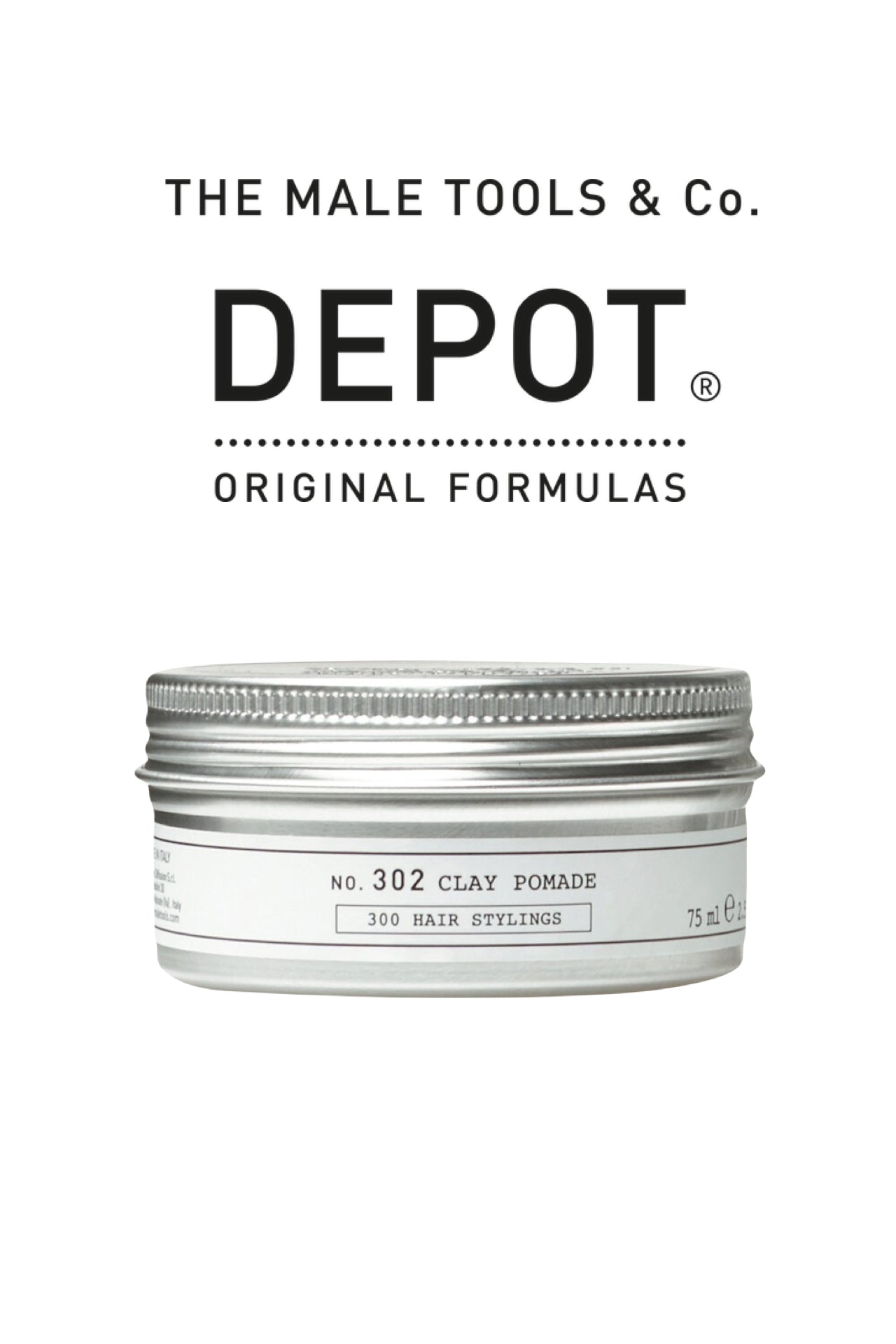 DEPOT No. 302 Clay Pomade