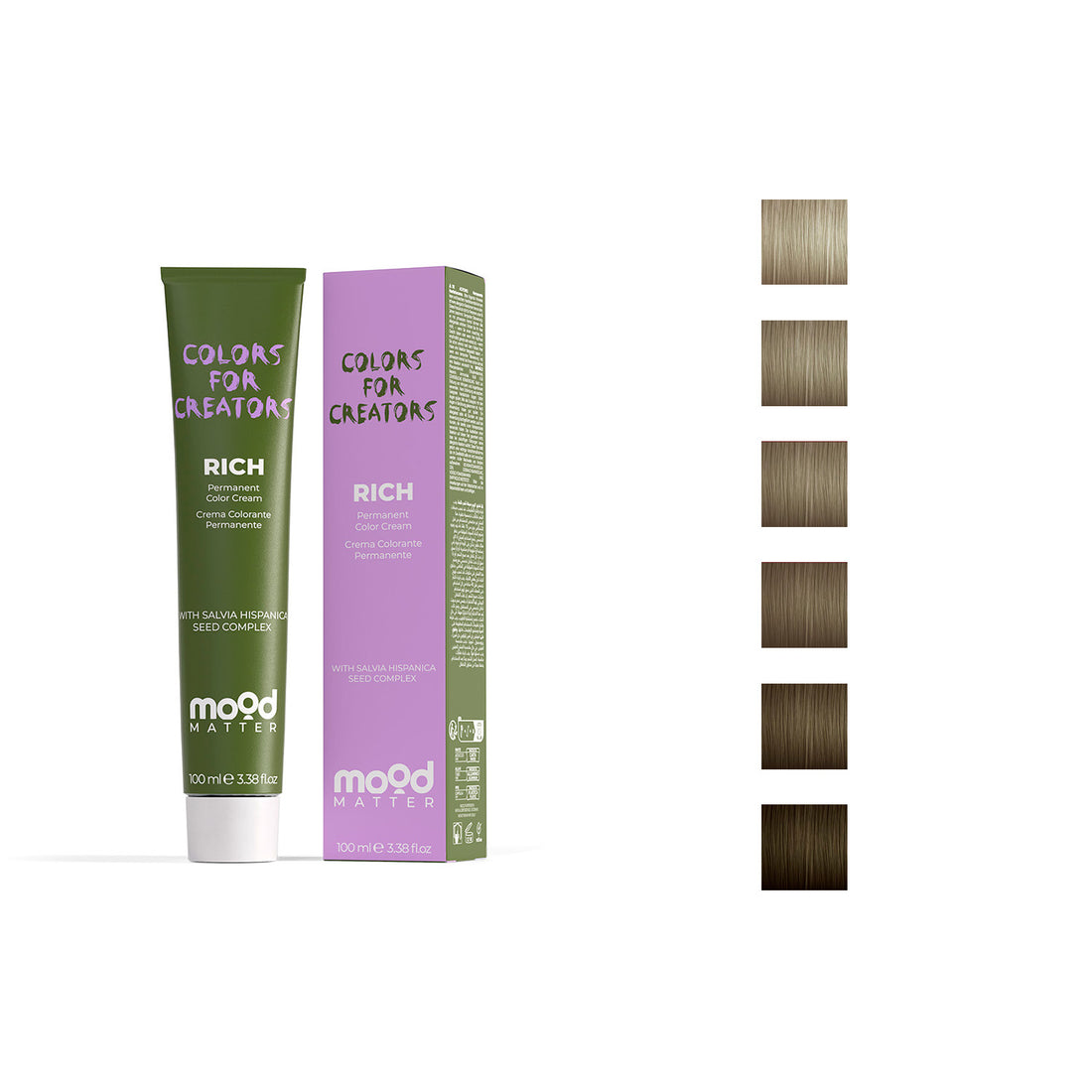 Mood Matters Rich Permanent Color GOLD ASH