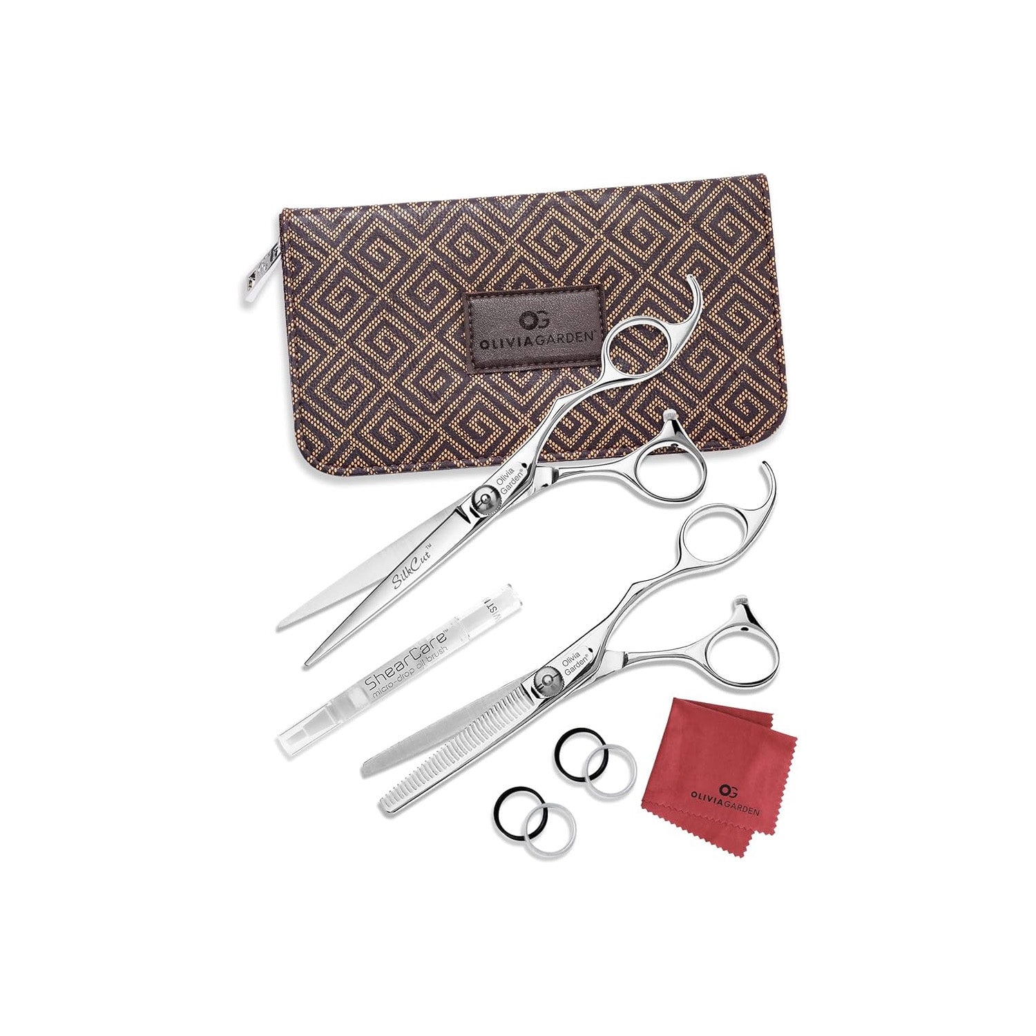 Olivia Garden SilkCut Shear &amp; Thinner Case Deal