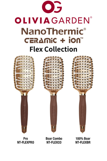 Olivia Garden NanoThermic Ceramic + Ion Flex Collection