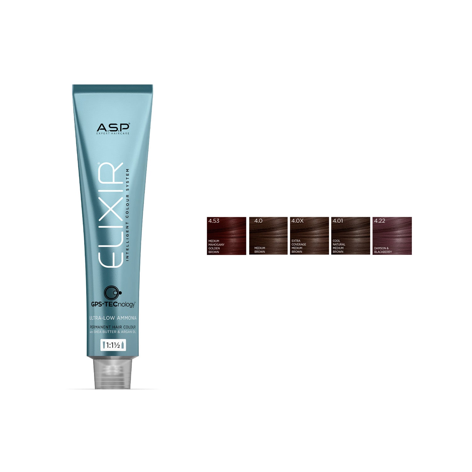 ASP Elixir / Infiniti Permanent Color (Regular Shades) - Level 4