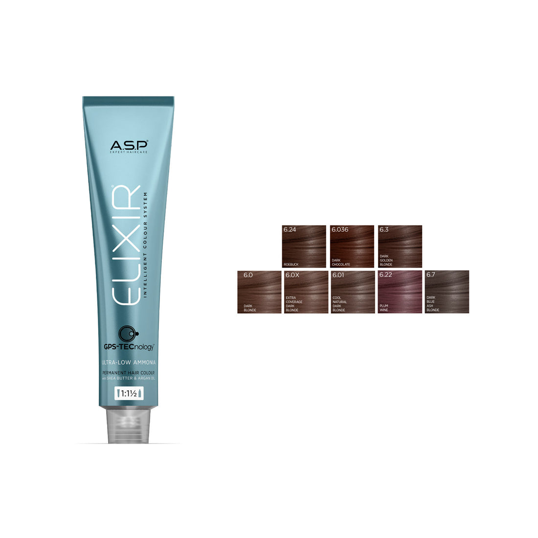 ASP Elixir / Infiniti Permanent Color (Regular Shades) - Level 6