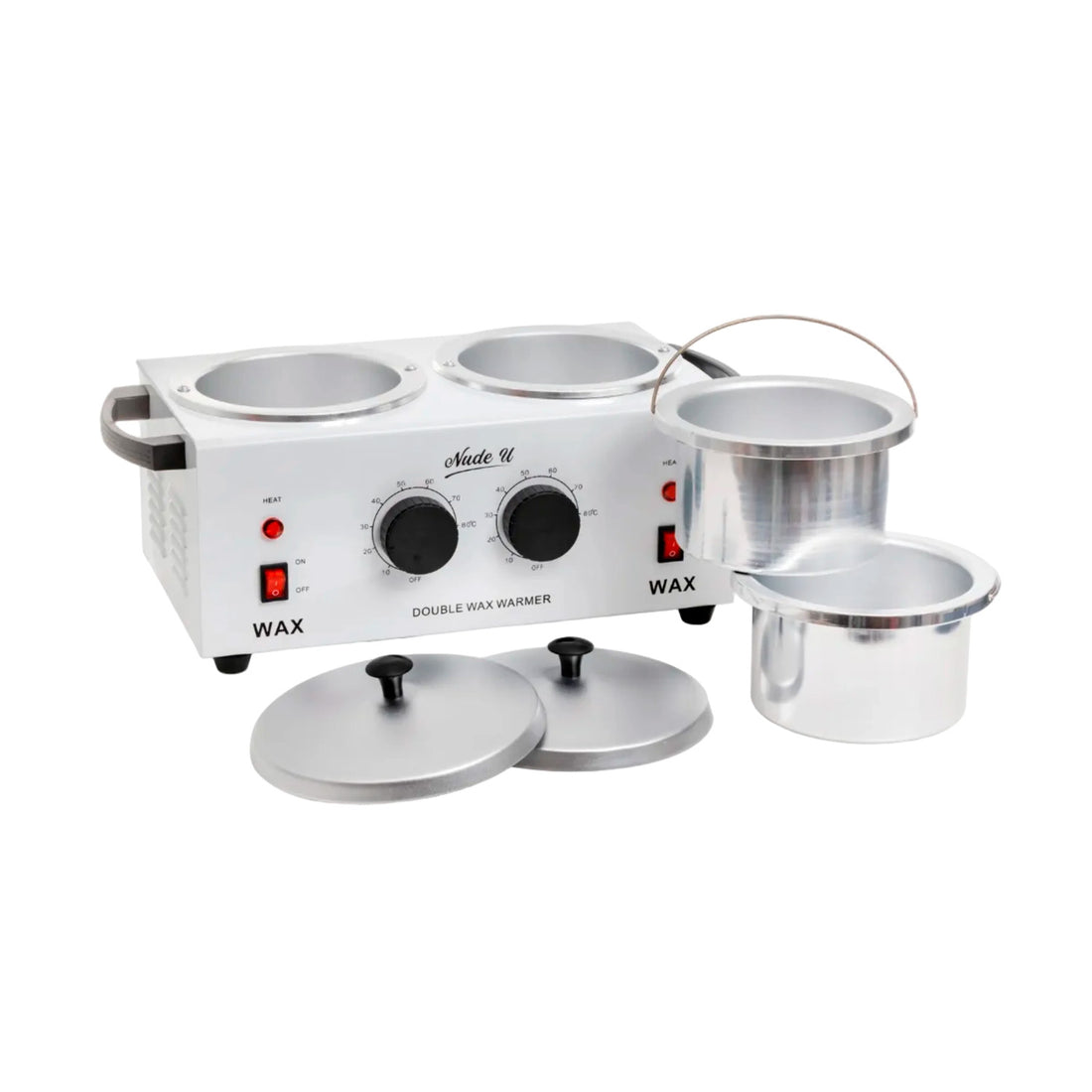 NudeU Prof Double Pot Wax Warmer