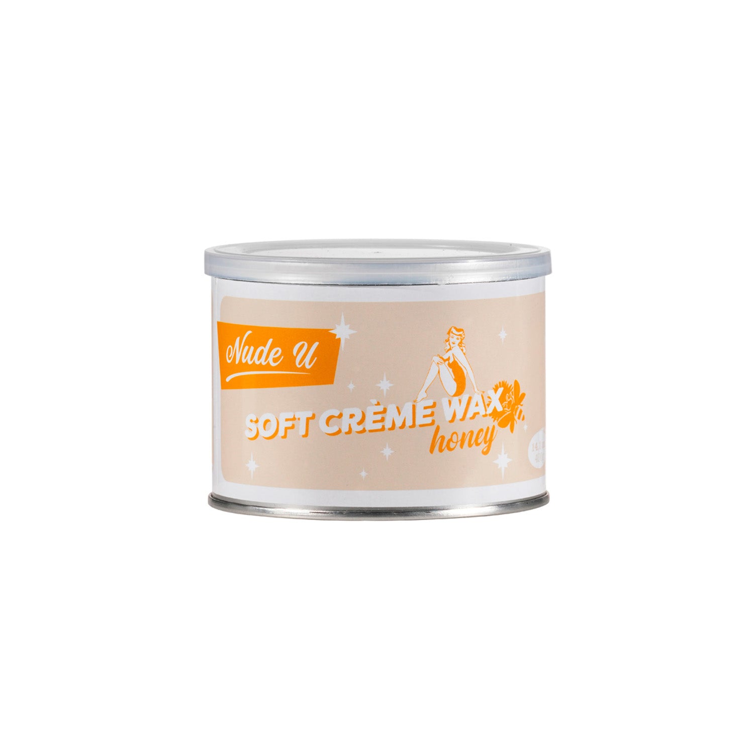 NudeU Soft Creme Wax Honey