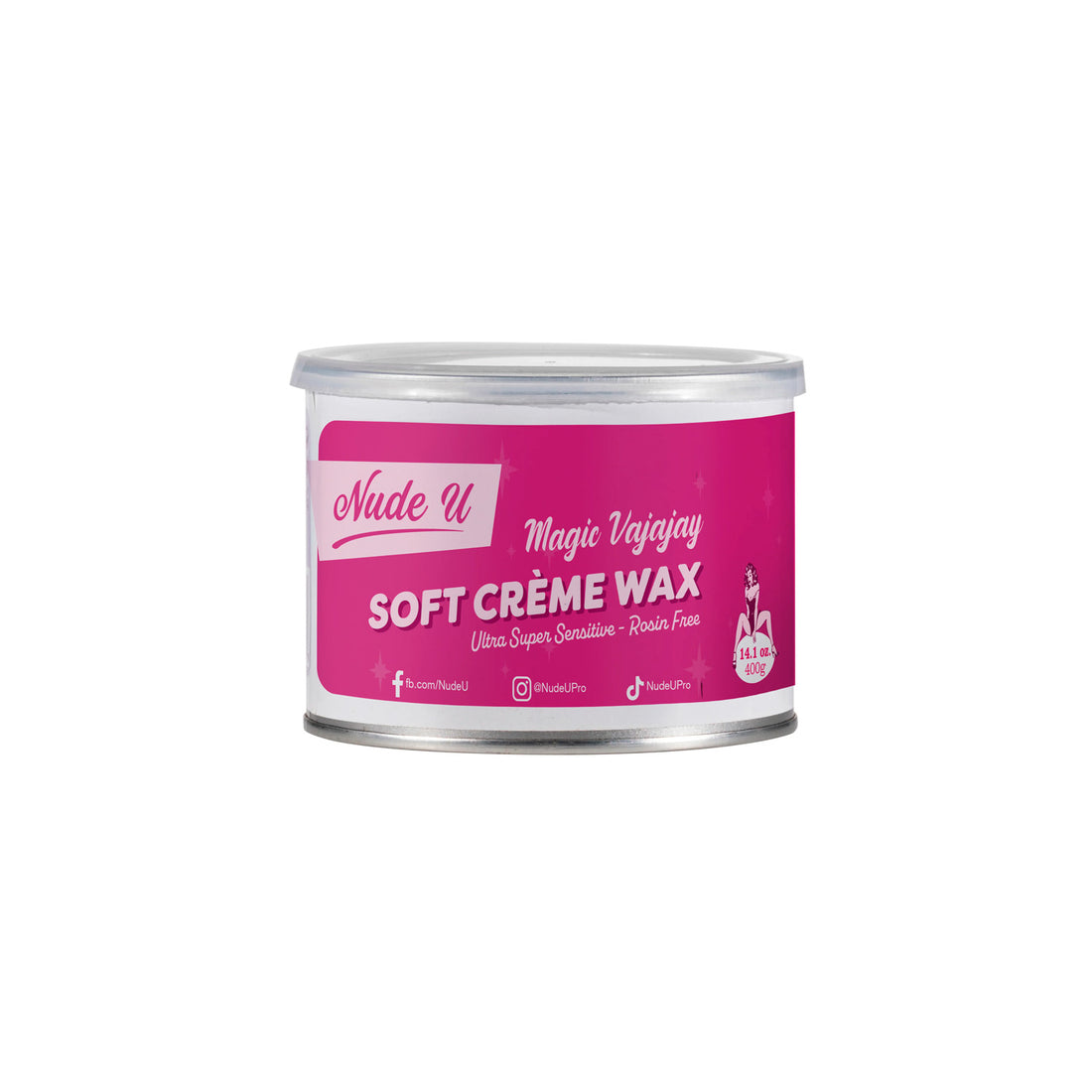 NudeU Soft Creme Wax Magic Vajaja