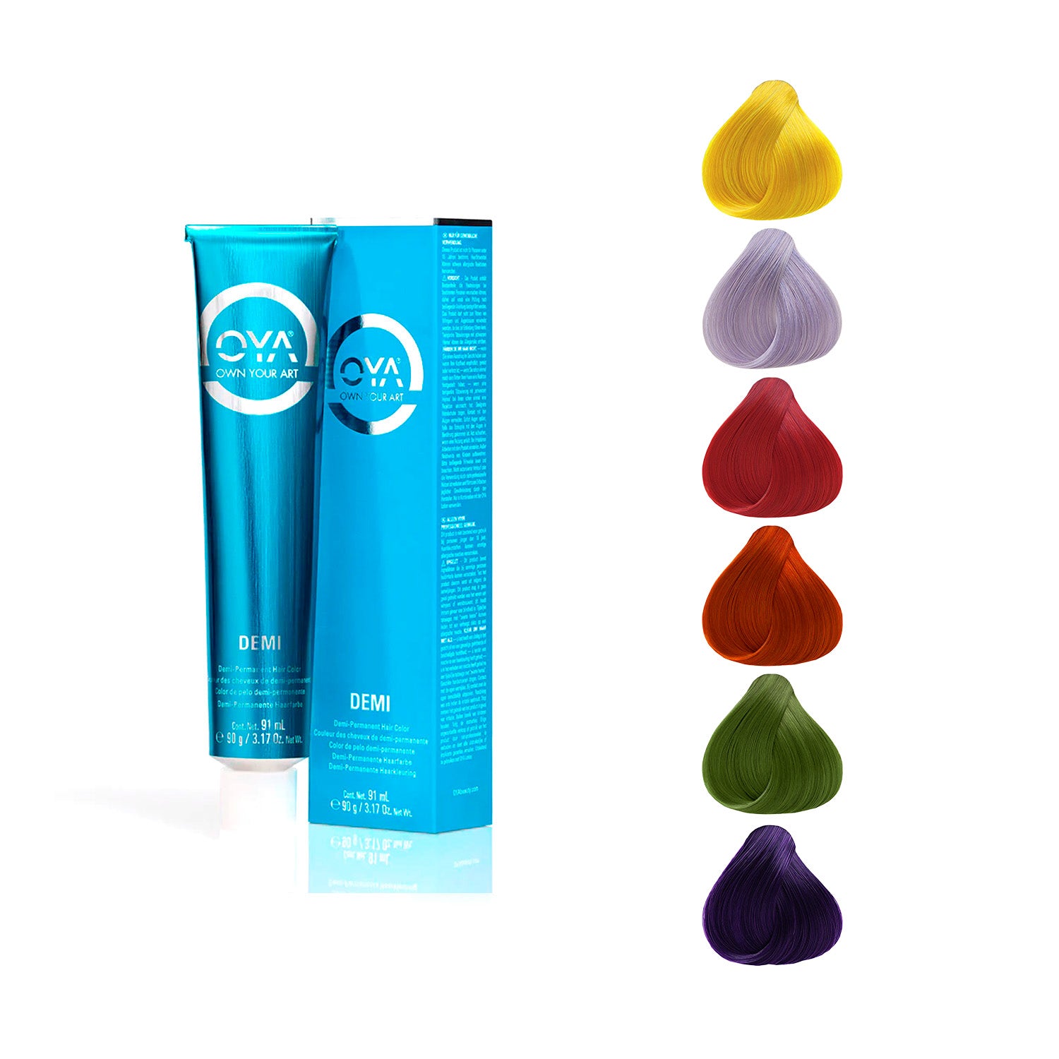 OYA Demi-Permanent Colors - Hybrid Concentrate