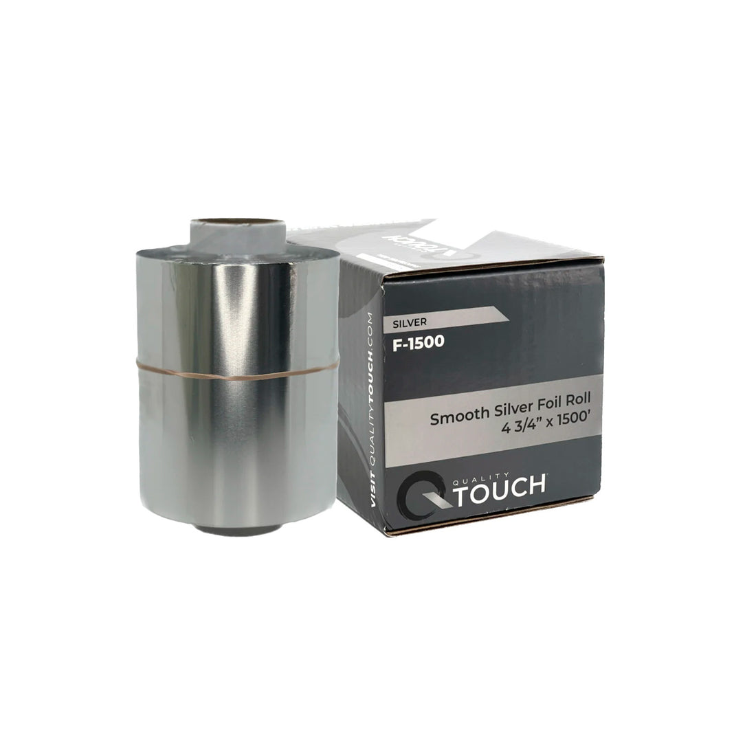Quality Touch Silver Smooth Foil Rolls
