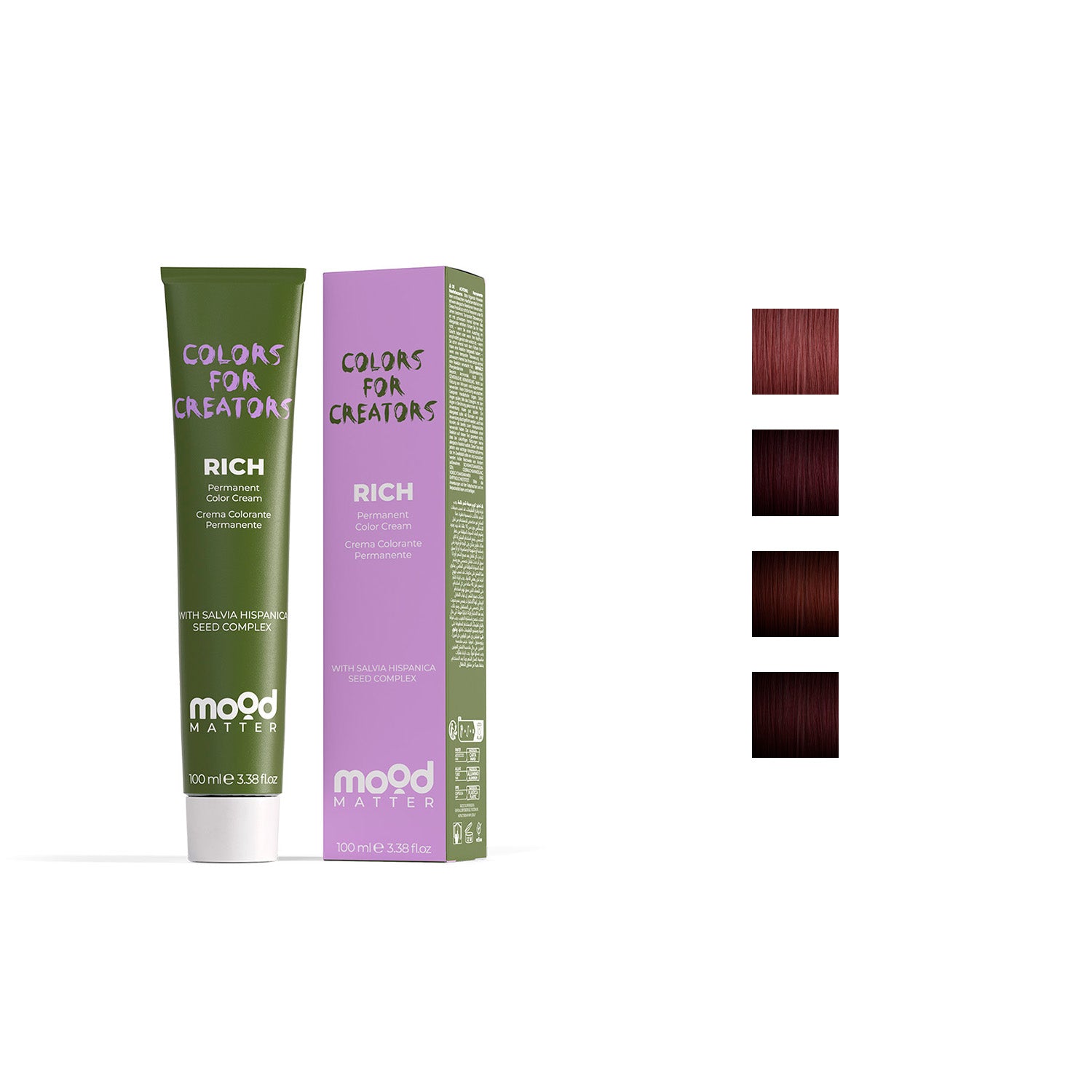 Mood Matters Rich Permanent Color RED